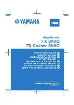 Yamaha WaveRunner FX SVHO Practices Manual preview