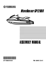 Yamaha WaveRunner GP1200R Assembly Manual preview