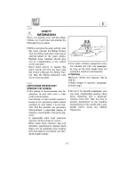 Preview for 11 page of Yamaha WaveRunner GP1200W Owner'S Manual