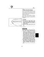 Preview for 110 page of Yamaha WaveRunner GP1200W Owner'S Manual