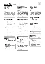 Предварительный просмотр 221 страницы Yamaha WaveRunner GP1300R Service Manual