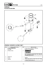 Предварительный просмотр 252 страницы Yamaha WaveRunner GP1300R Service Manual