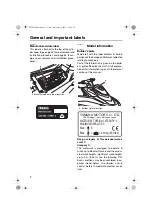 Preview for 8 page of Yamaha WaveRunner GP1800 2017 Owner'S/Operator'S Manual