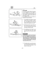 Предварительный просмотр 69 страницы Yamaha WaveRunner GP760W Owner'S Manual