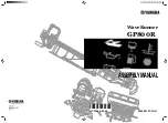 Yamaha WaveRunner GP800R Assembly Manual preview