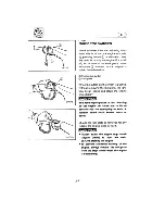 Предварительный просмотр 32 страницы Yamaha WaveRunner GP800W Owner'S/Operator'S Manual