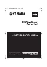 Yamaha WaveRunner SuperJet 2015 Owner'S Manual preview