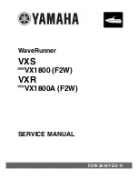 Предварительный просмотр 1 страницы Yamaha WaveRunner VXR VX1800A Service Manual