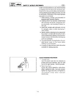 Preview for 11 page of Yamaha WaveRunner XL1200 Service Manual