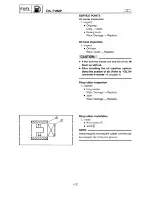 Preview for 69 page of Yamaha WaveRunner XL1200 Service Manual