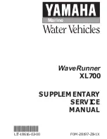 Preview for 194 page of Yamaha WaveRunner XL760 Service Manual