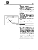 Preview for 126 page of Yamaha WaveRunner XL800 2001 Owner'S/Operator'S Manual