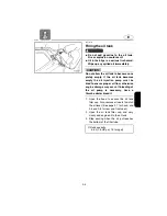 Preview for 65 page of Yamaha WaveRunner XLT1200 2001 Owner'S/Operator'S Manual