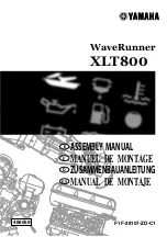 Yamaha waverunner xlt800 Assembly Manual preview