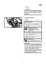 Предварительный просмотр 46 страницы Yamaha waverunner xlt800 Assembly Manual