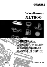 Предварительный просмотр 1 страницы Yamaha waverunner xlt800 Service Manual