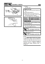 Предварительный просмотр 70 страницы Yamaha waverunner xlt800 Service Manual