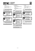 Предварительный просмотр 97 страницы Yamaha waverunner xlt800 Service Manual