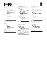 Предварительный просмотр 241 страницы Yamaha waverunner xlt800 Service Manual