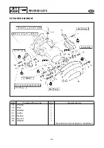 Предварительный просмотр 262 страницы Yamaha waverunner xlt800 Service Manual