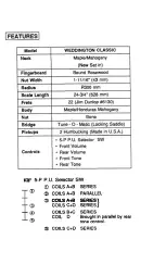 Preview for 6 page of Yamaha Weddington SeriesWeddington Custom Owner'S Manual