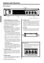 Предварительный просмотр 6 страницы Yamaha WF41880 Owner'S Manual