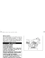 Preview for 81 page of Yamaha WOLVERINE YFM350FXR Owner'S Manual