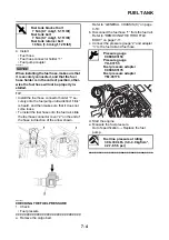 Предварительный просмотр 327 страницы Yamaha Wolverine YX70EPNG Service Manual