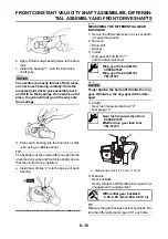 Предварительный просмотр 357 страницы Yamaha Wolverine YX70EPNG Service Manual