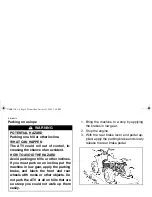 Preview for 60 page of Yamaha WOLVERINE Owner'S Manual