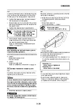 Предварительный просмотр 101 страницы Yamaha WR125R 2009 Service Manual