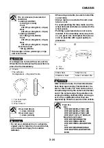 Предварительный просмотр 105 страницы Yamaha WR125R 2009 Service Manual