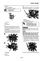 Предварительный просмотр 125 страницы Yamaha WR125R 2009 Service Manual