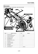 Предварительный просмотр 126 страницы Yamaha WR125R 2009 Service Manual