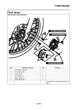 Предварительный просмотр 132 страницы Yamaha WR125R 2009 Service Manual