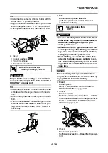 Предварительный просмотр 141 страницы Yamaha WR125R 2009 Service Manual