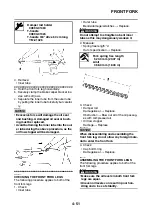 Предварительный просмотр 164 страницы Yamaha WR125R 2009 Service Manual