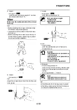 Предварительный просмотр 166 страницы Yamaha WR125R 2009 Service Manual