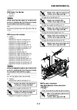 Предварительный просмотр 192 страницы Yamaha WR125R 2009 Service Manual