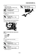 Предварительный просмотр 193 страницы Yamaha WR125R 2009 Service Manual