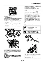 Предварительный просмотр 199 страницы Yamaha WR125R 2009 Service Manual