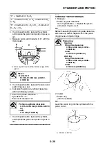 Предварительный просмотр 213 страницы Yamaha WR125R 2009 Service Manual