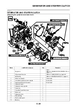 Предварительный просмотр 216 страницы Yamaha WR125R 2009 Service Manual