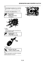 Предварительный просмотр 220 страницы Yamaha WR125R 2009 Service Manual