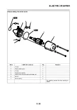 Предварительный просмотр 222 страницы Yamaha WR125R 2009 Service Manual