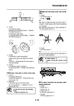 Предварительный просмотр 256 страницы Yamaha WR125R 2009 Service Manual