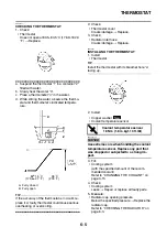 Предварительный просмотр 264 страницы Yamaha WR125R 2009 Service Manual