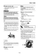 Предварительный просмотр 271 страницы Yamaha WR125R 2009 Service Manual