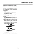 Предварительный просмотр 281 страницы Yamaha WR125R 2009 Service Manual