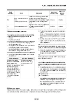 Предварительный просмотр 319 страницы Yamaha WR125R 2009 Service Manual